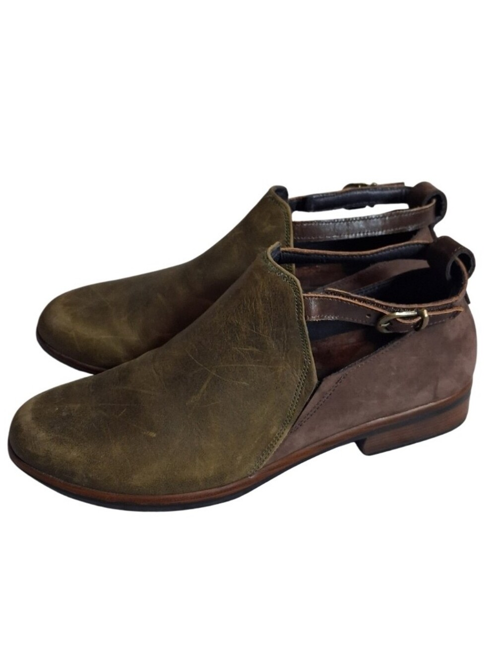 Naot Kamsin Cutout Ankle Bootie Women Size 41 10-10.5 Fall Footwear